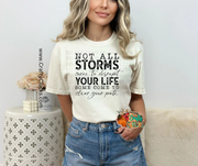 Not All Storms Come To Disrupt Your Life Some Come To Clear Your Path